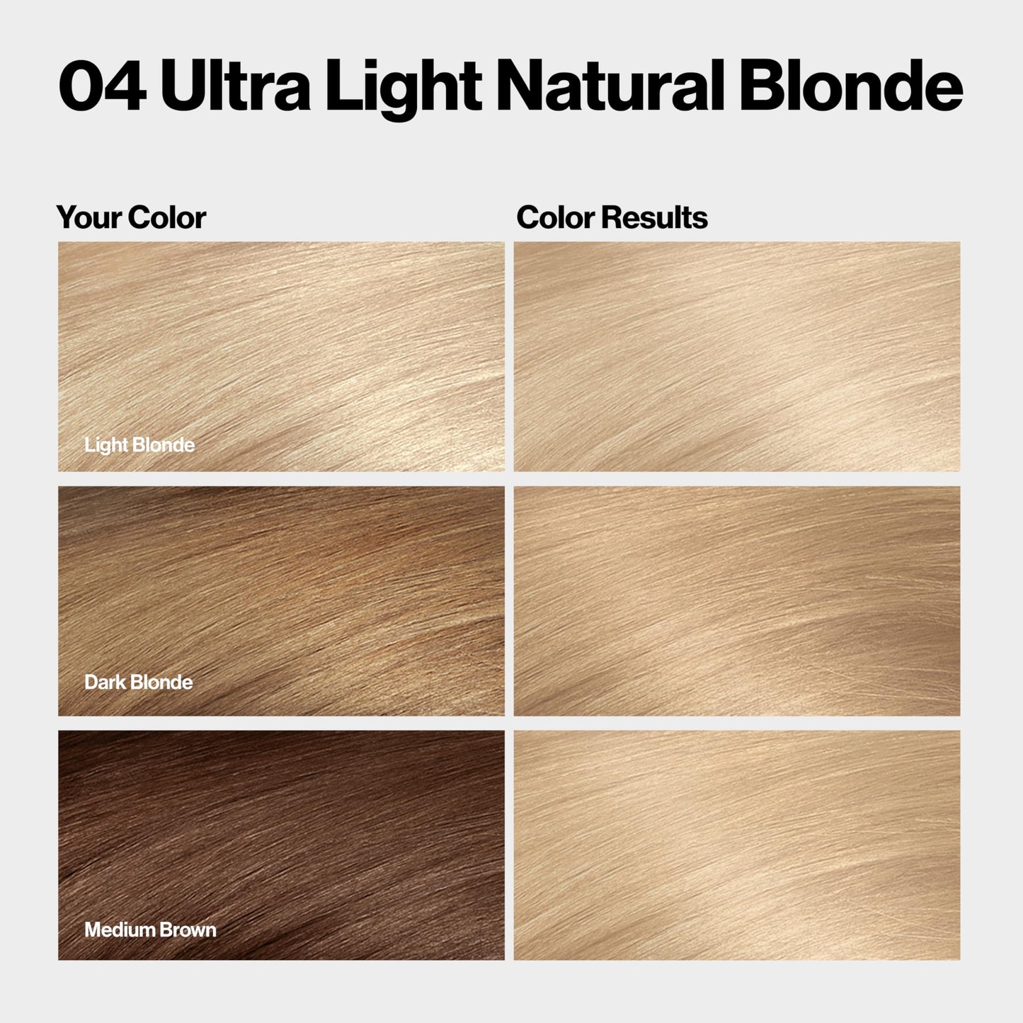 Revlon ColorSilk with Bond Repair Complex, Blonde Permanent Hair Color, 100% Gray Coverage, Ammonia Free Hair Dye, Vegan Keratin, 04 Ultra Light