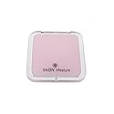 SKÖN lifestyle - Missy 10X/1X Personal Compact Glass Mirror - Strong 10X magnification and traditional 1X mirror, Full 180 degree opening, Effortless