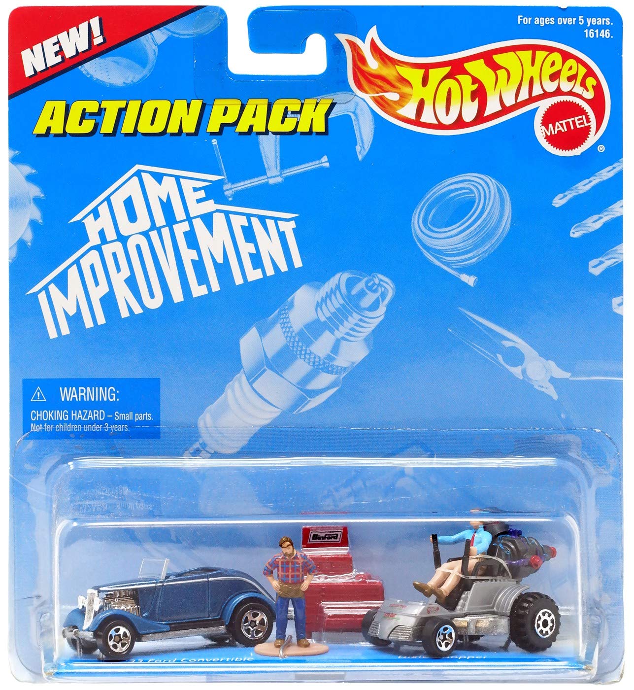 Hot Wheels Action Pack Home Improvement 2 Car pack Ford