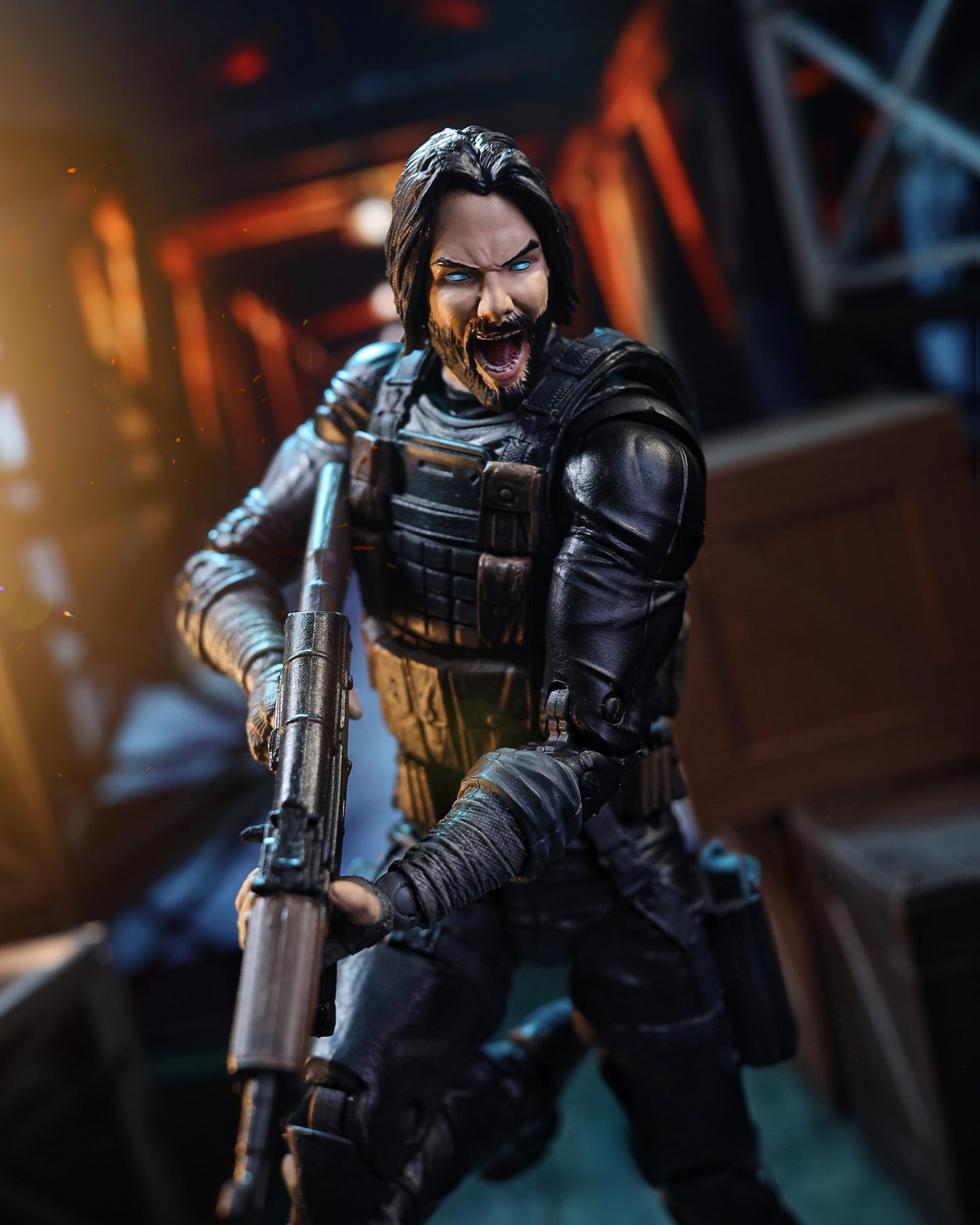 McFarlane Toys BRZRKR B Deluxe Action Figure (7 inches)