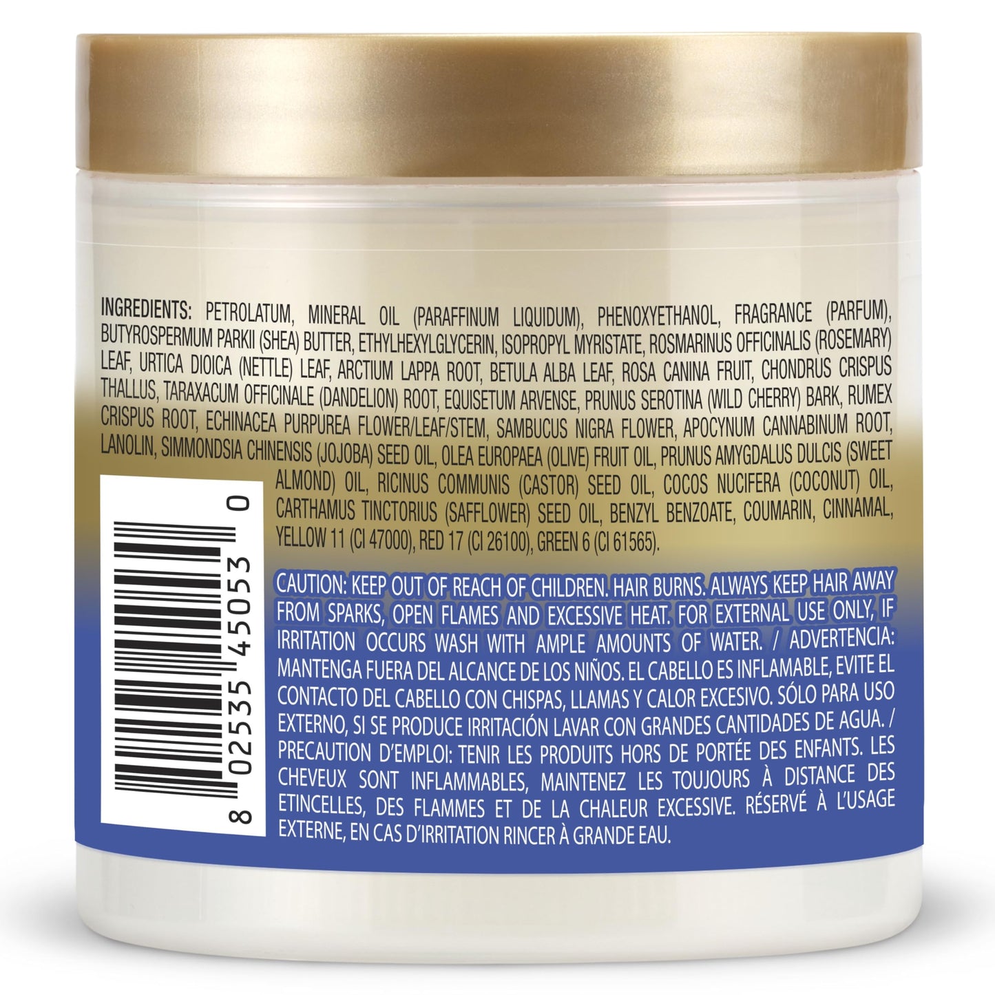 African Pride Magical Gro Rejuvenating Herbal Formula Strengthens & Shines 5.3 Oz.