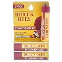 Burt's Bees Lip Balm - Pomegranate, Lip Moisturizer With Responsibly Sourced Beeswax, Natural Origin Conditioning Treatment, 2 Tubes, 0.15 oz.
