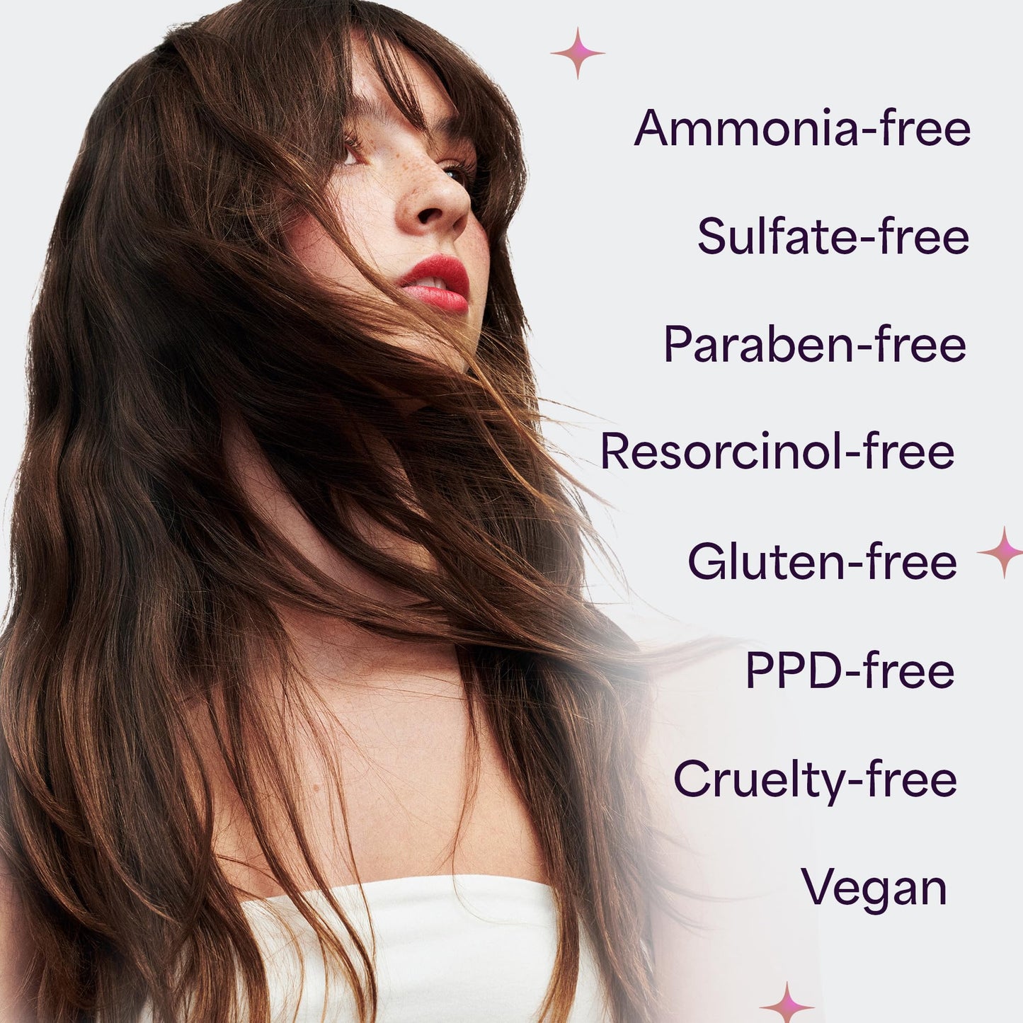 Hally Hair Color Cloud - Demi-Permanent Hair Color Foam in Cola | Lasts Up to 25 Washes | Ammonia-Free | No Bleach | 4 fl oz
