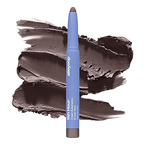 ALLEYOOP 11th Hour Cream Eye Shadow Sticks - Espresso Self (Matte) - Award-winning Eyeshadow Stick - Smudge-Proof and Crease Proof for Over 11 Hours