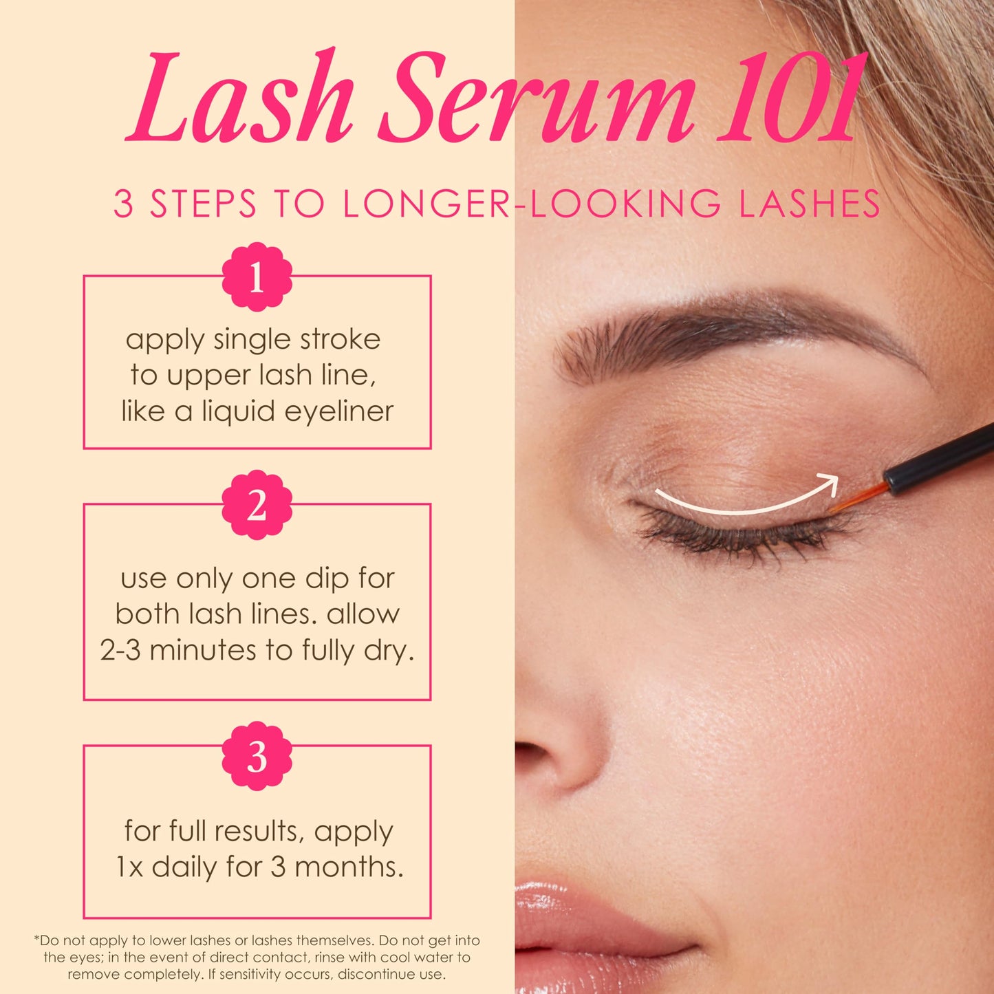 Grande Cosmetics GrandeLASH-MD Lash Enhancing Serum - Peptide & Vitamin Infused Formula for Longer, Thicker, Fuller Looking Lashes - Ophthalmologist Beauty and Personal Care Grande Cosmetics