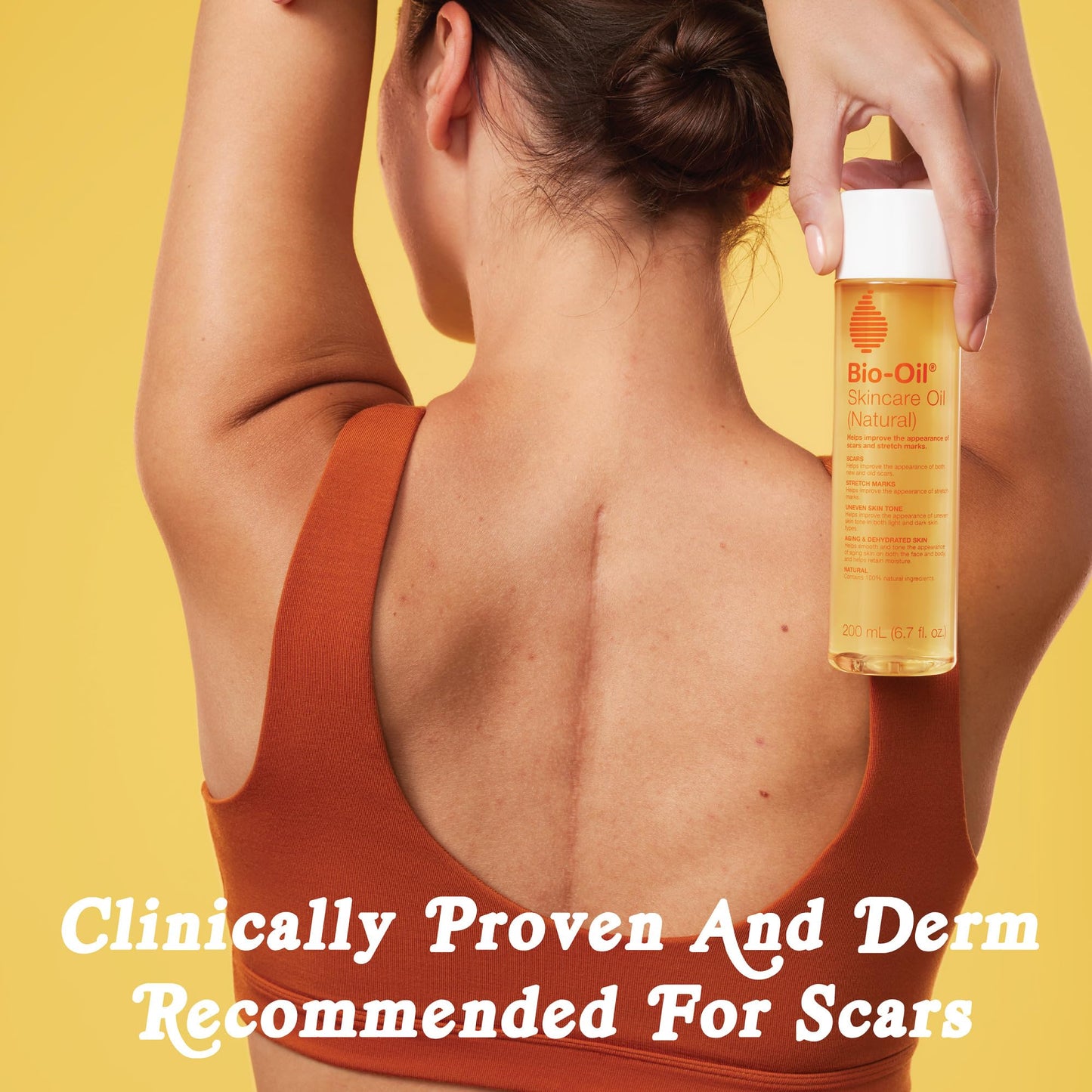 Bio-Oil Fragrance-Free Body Oil Serum for Scars & Stretch Marks, 6.7 fl oz Beauty and Personal Care Bio-Oil
