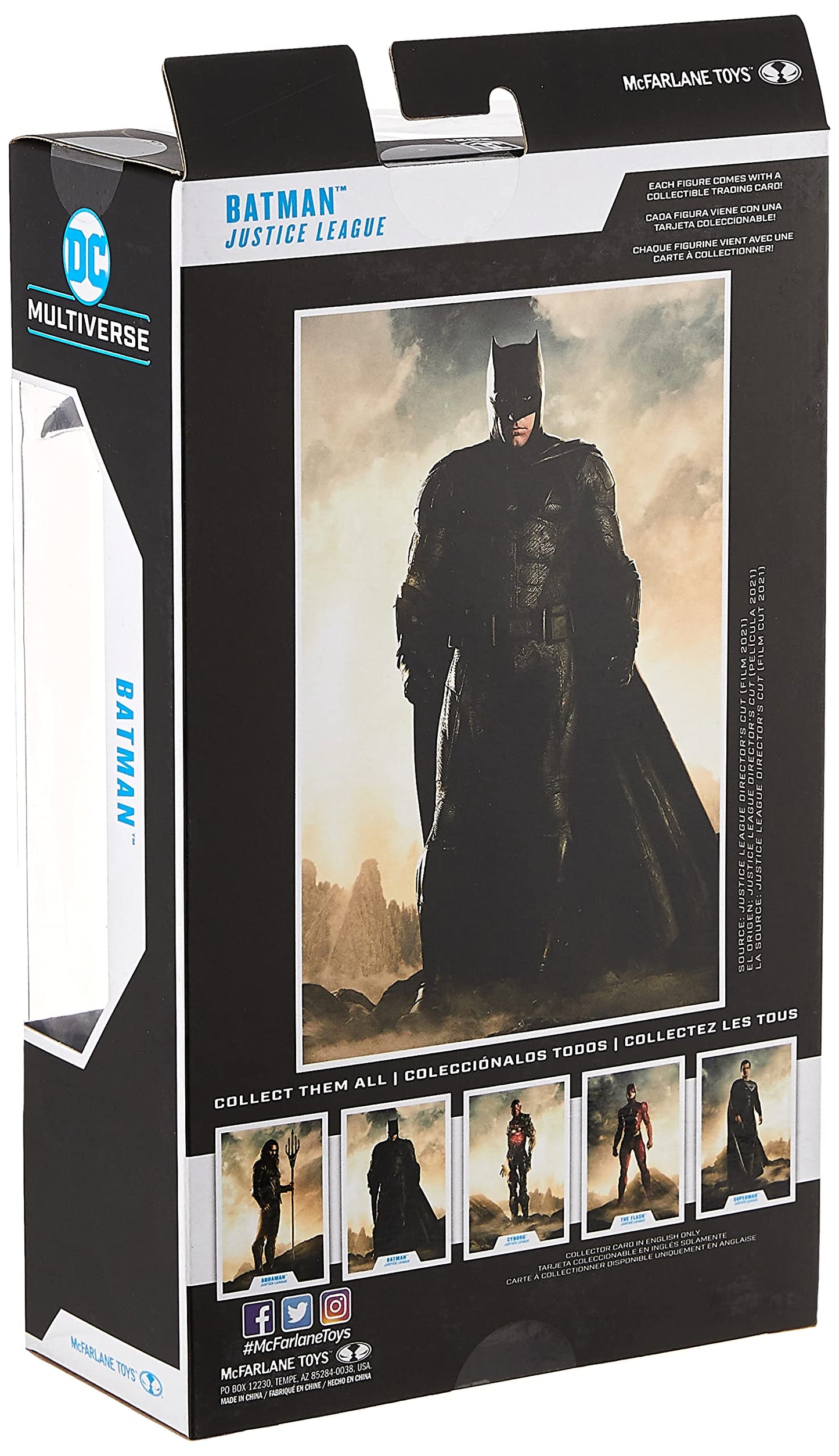 McFarlane Toys DC Justice League Movie Batman 7" Action Figure