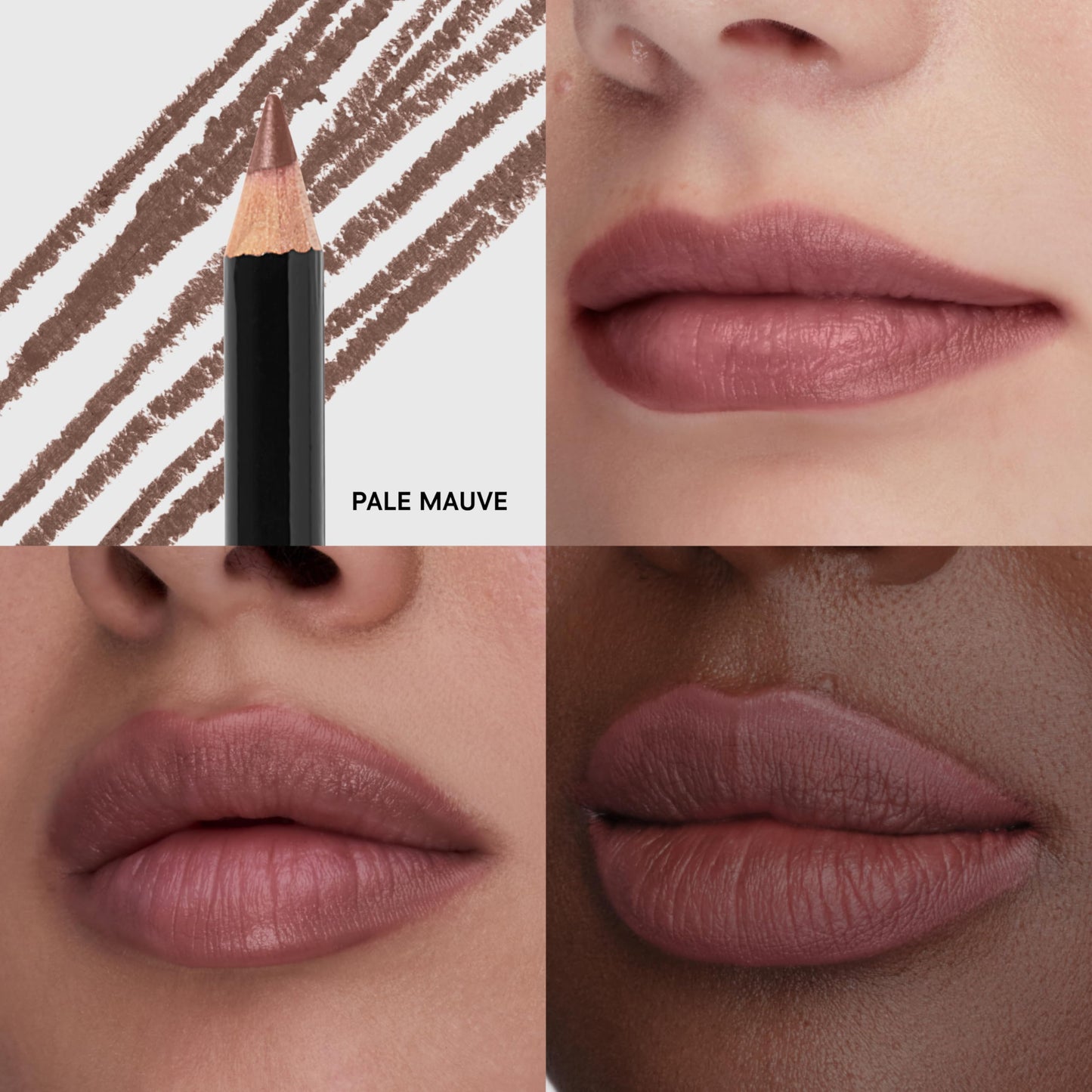 Bobbi Brown Lip Pencil | Velvety & Creamy Lip Liner for Natural-Looking Definition, 0.04 Ounce, Pale Mauve
