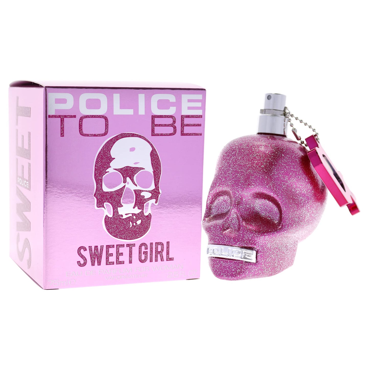 POLICE To Be Sweet Girl Fragrance For Woman - Feminine Scent - Gourmand Accords - Housed In A Pretty, Punk Bottle - Mingles Tart-Sweet Fruits