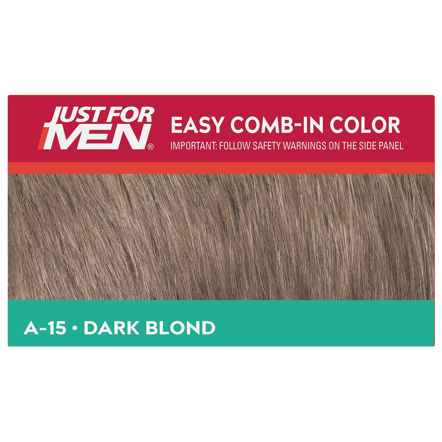 JUST FOR MEN AutoStop Haircolor, Dark Blond A-15 (4 Pack)
