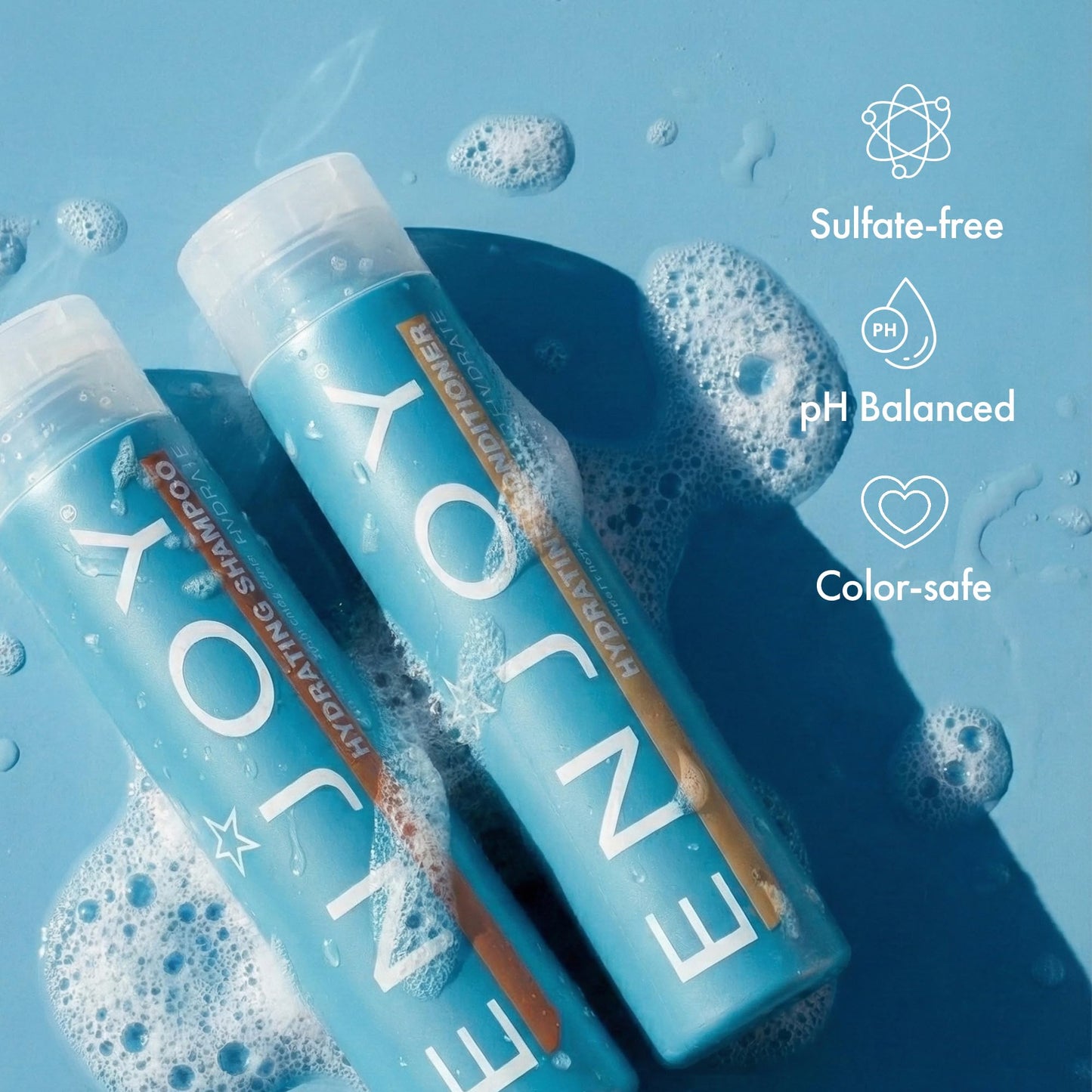 Enjoy Hydrating Shampoo & Conditioner Duo - Daily Gentle Cleanse & Moisture for Soft, Shiny, Manageable Hair - Lightweight, Sulfate-Free & Color Safe