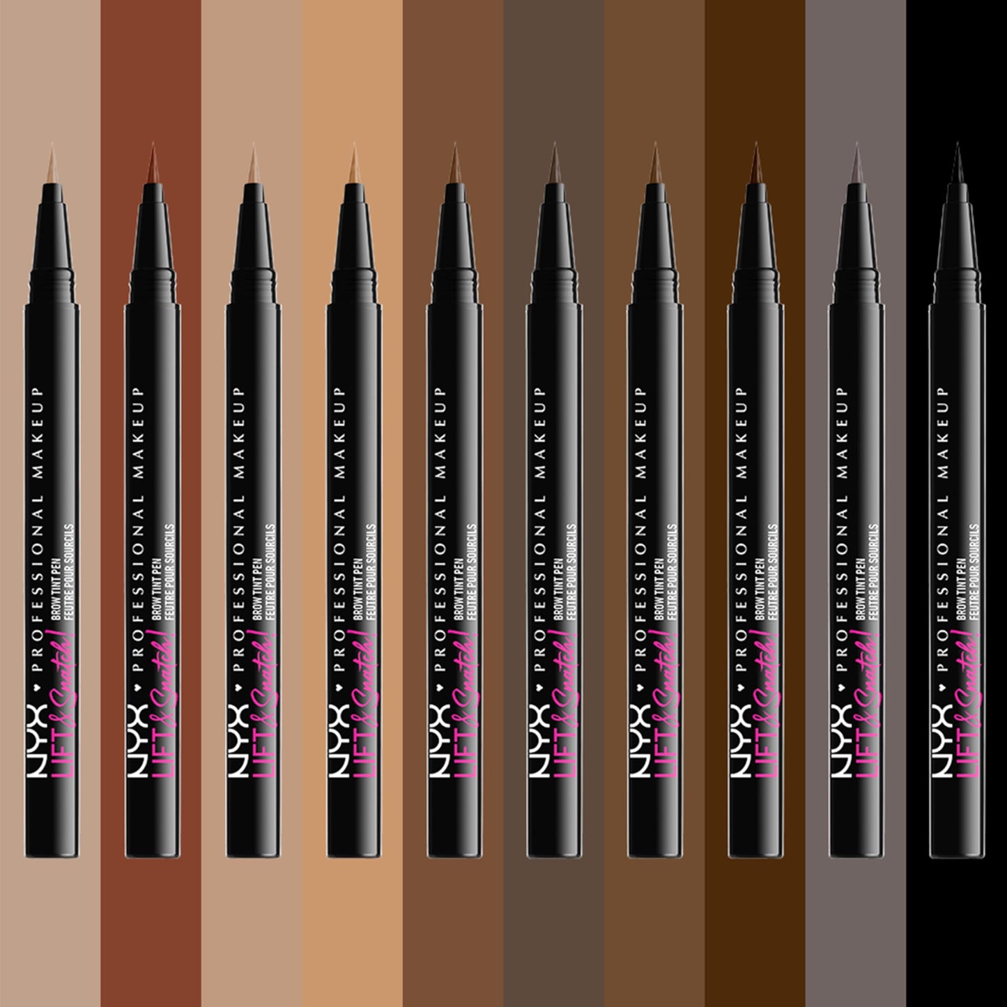NYX PROFESSIONAL MAKEUP Lift & Snatch Eyebrow Tint Pen, Espresso