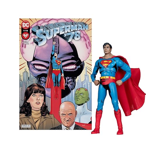 McFarlane Toys - DC Direct Page Punchers Superman (Superman '78) 7in Figure with Comic