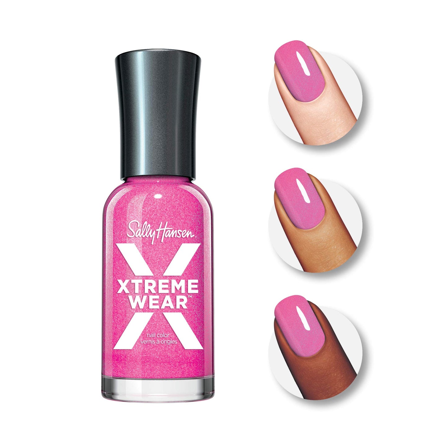 Sally Hansen Hard as Nails Xtreme Wear Nail Color, Total Flirt, 0.4 fl oz Beauty & Personal Care Sally Hansen