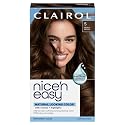Clairol Nice'n Easy Permanent Hair Dye, 5 Medium Brown | 100% Gray Coverage | Long?Lasting, Natural?Looking Color & Shine | Pack of 1