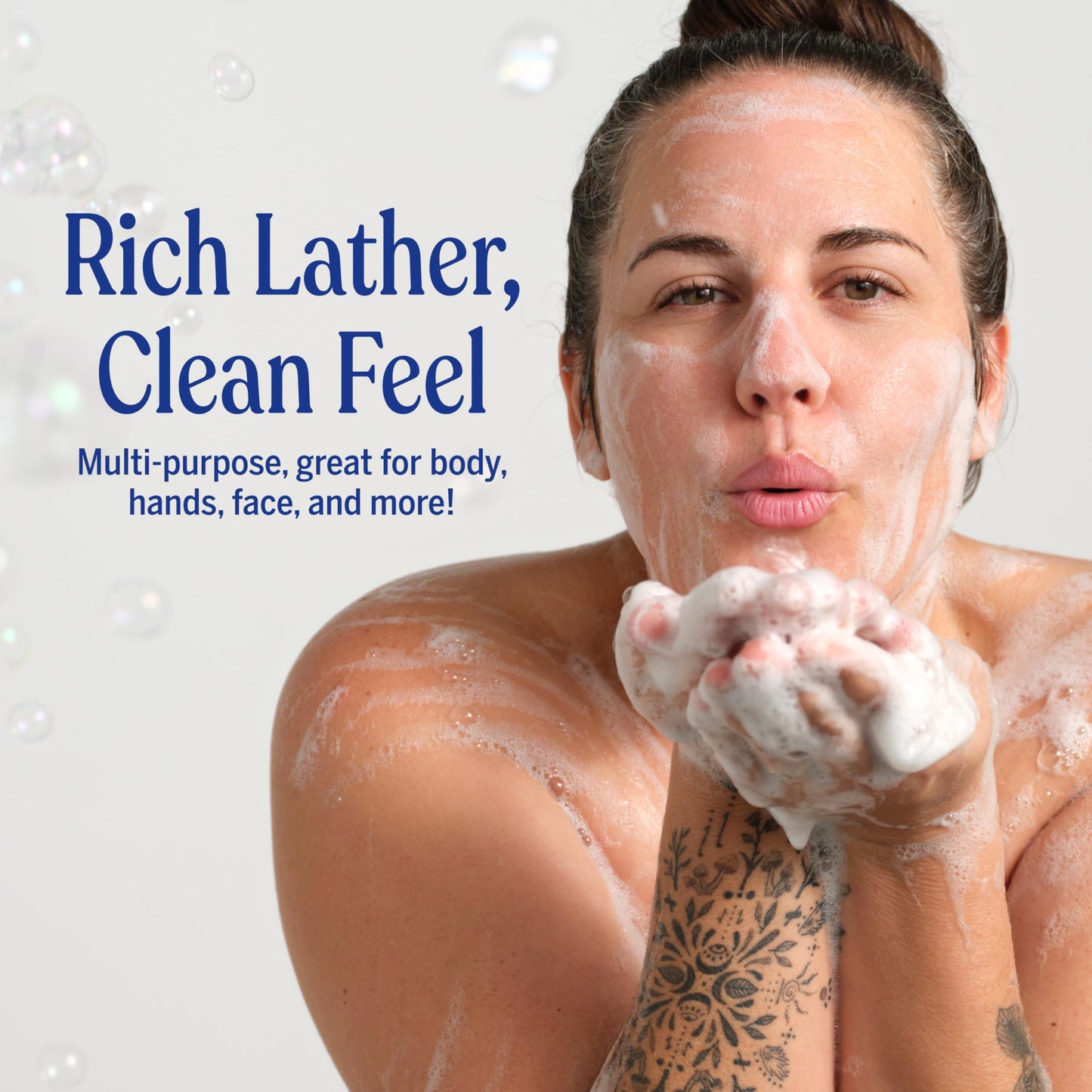 Dr. Bronner's Pure-Castile Magic Liquid Soap - Made with Regenerative Organic Certified Oils- 18-in-1 Uses for Face, Body, Hand, Hair, Laundry & More