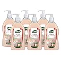 Dalan Shea Butter Cream Ultra Moisturizing Liquid Hand Soap for Normal and Dry Hands Fresh Clean and Soft Feeling (13.5 Fl Oz / 400 mL (Pack of 6))