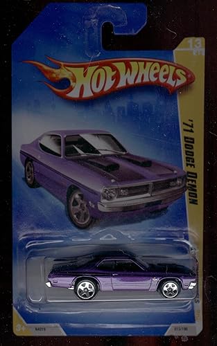 Hot Wheels 2009-013 '71 1971 PURPLE Dodge Demon New Models 1:64 Scale