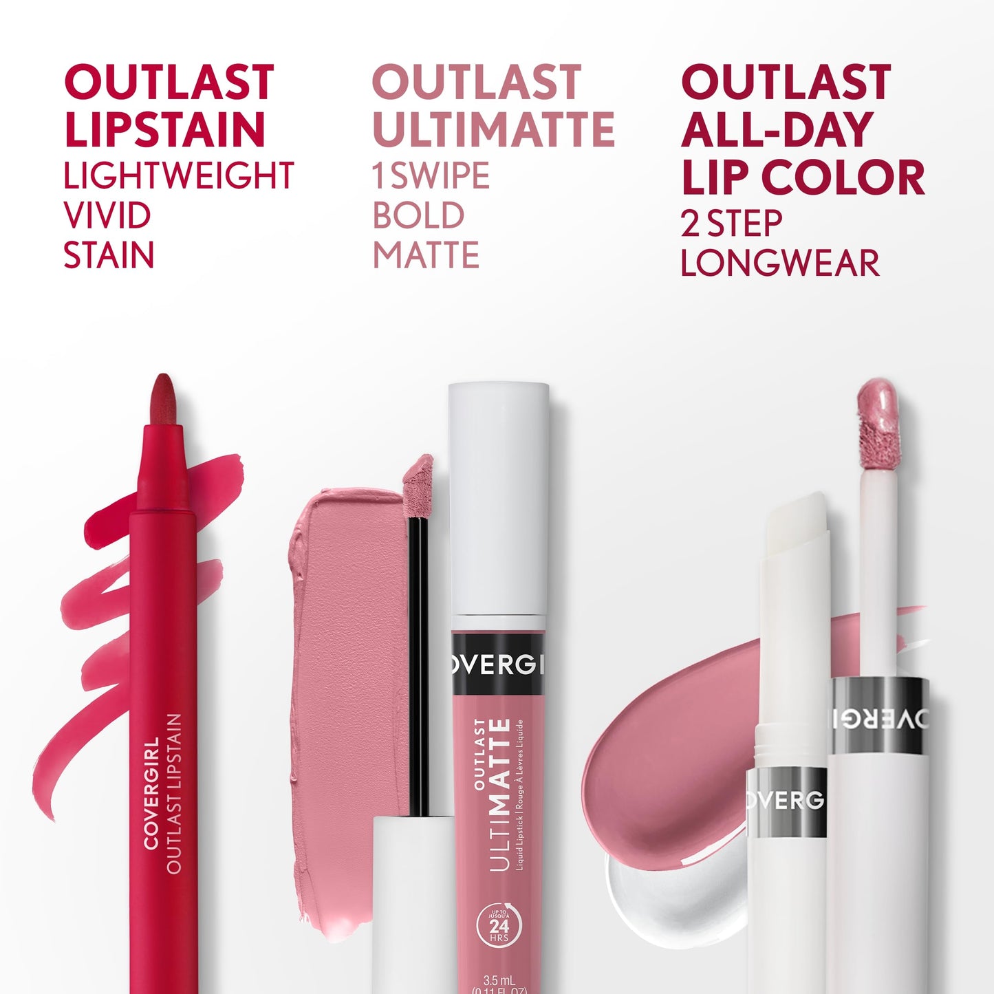 COVERGIRL Outlast Lipcolor Mauve Muse 585 0.06 Fl Oz