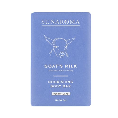SUNAROMA Goat's Milk Soap, 6 Count