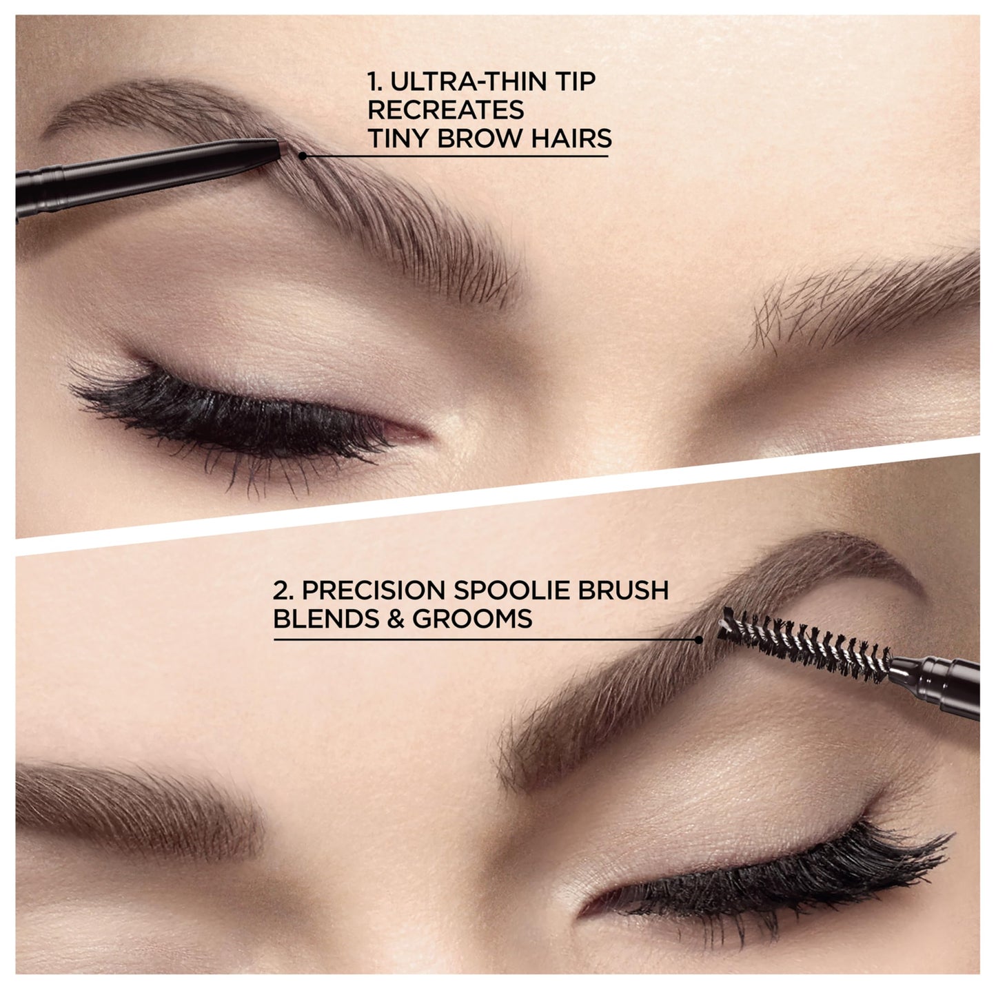 L'Oreal Paris Makeup Brow Stylist Definer Waterproof Eyebrow Pencil, Ultra-Fine Mechanical Pencil, Draws Tiny Brow Hairs and Fills in Sparse Areas Beauty and Personal Care L'Oreal Paris