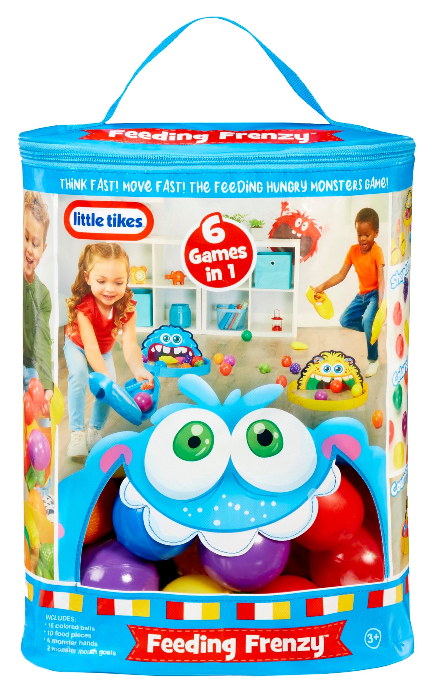 Little Tikes Feeding Frenzy - Indoor/Outdoor Gaming Experience - 30+ Accessories - Ages 3+ - Easy to Learn - Fast Paced