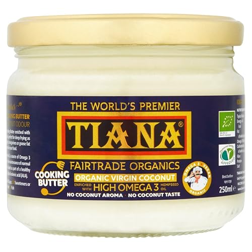 Tiana Organic High Omega 3 Coconut Butter 250 ml