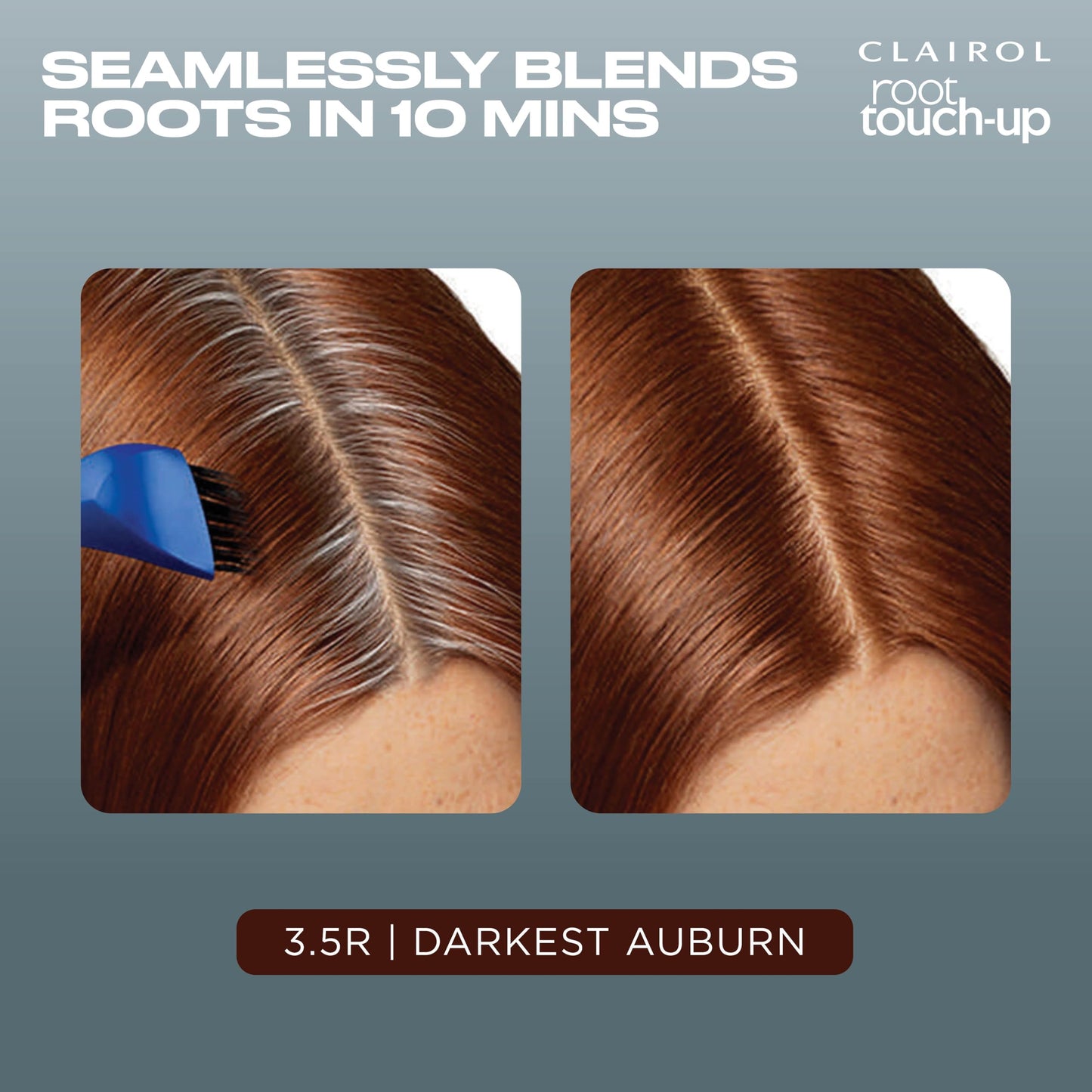 Clairol Root Touch-Up by Nice'n Easy Permanent Hair Dye, 3.5R Darkest Auburn Hair Color, Pack of 1