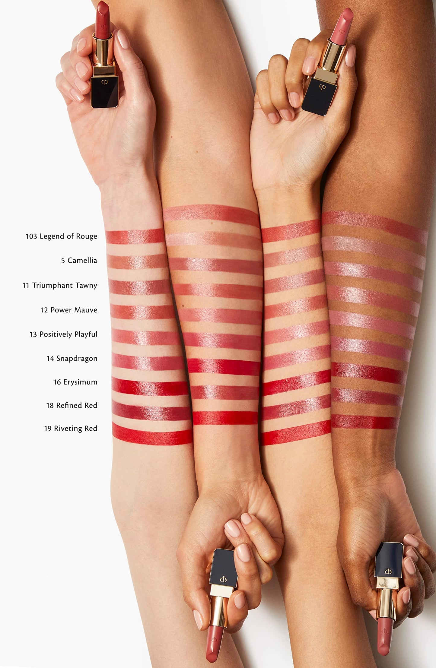 Clé De Peau Beauté, Lipstick, 18 Refined Red