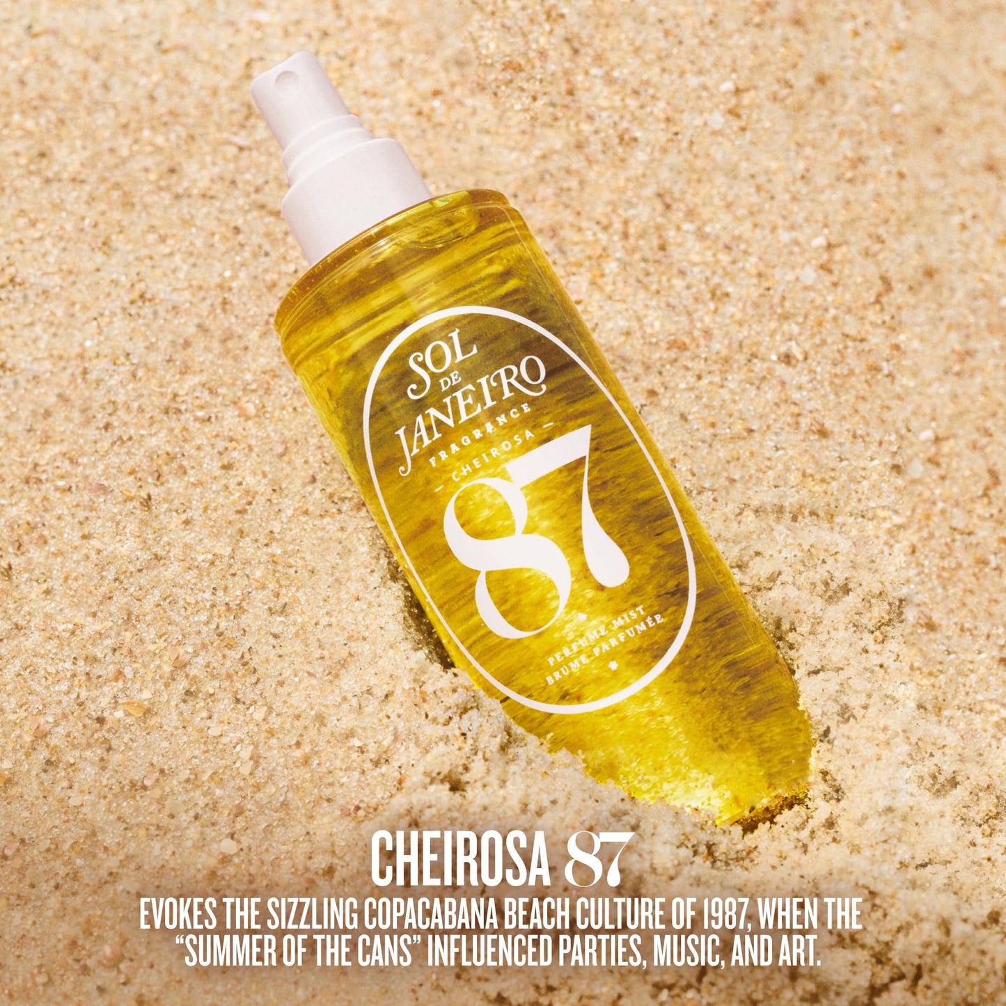 Sol de Janeiro Cheirosa 87 Rio Radiance Hair and Body Fragrance Mist Travel Size 90mL/3.0 fl oz.