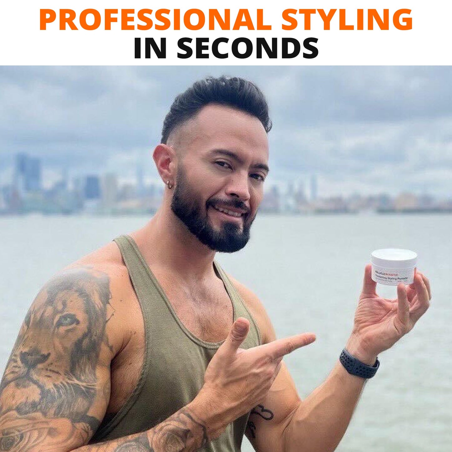 FOLLICLE BOOSTER Hair Growth Pomade - 1 Pack, Infused with Thinning Combating Ingredients, Water-based Cream Formulation, Ethically Sourced, Medium