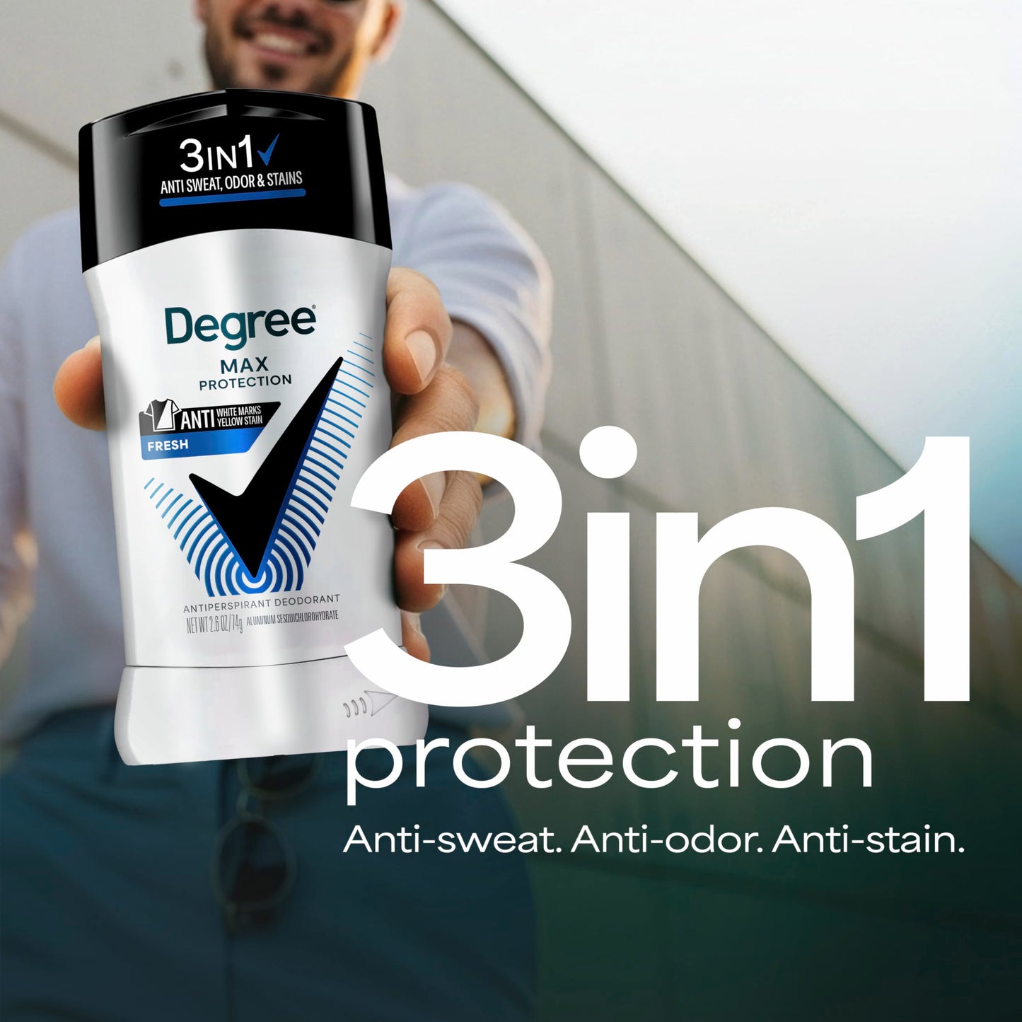 Degree Men UltraClear Antiperspirant Deodorant Fresh 72-Hour Sweat & Odor Protection Antiperspirant For Men With MotionSense Technology 2.7 oz Beauty and Personal Care Degree
