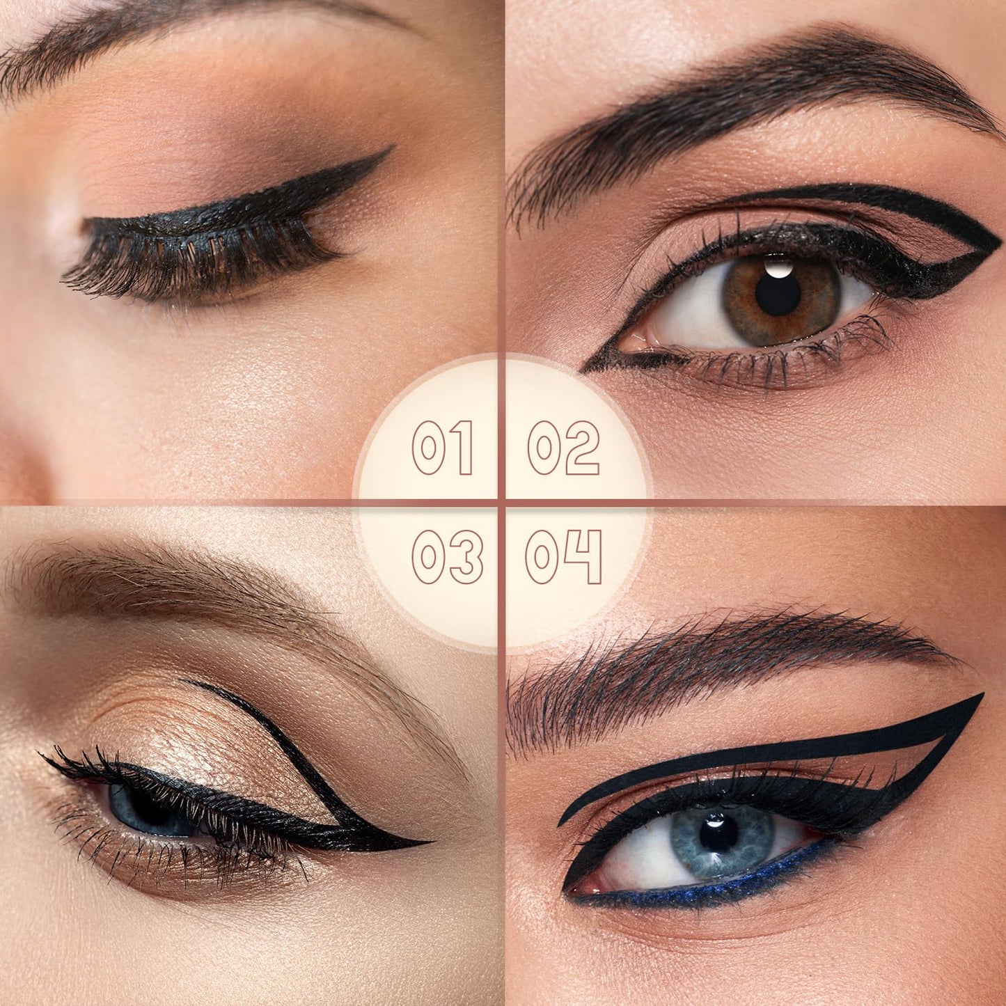 Profusion Cosmetics WING IT Superfine Eye Liner - Makeup with Long Lasting, Cruelty-free and Wonderful Design Eye Liner