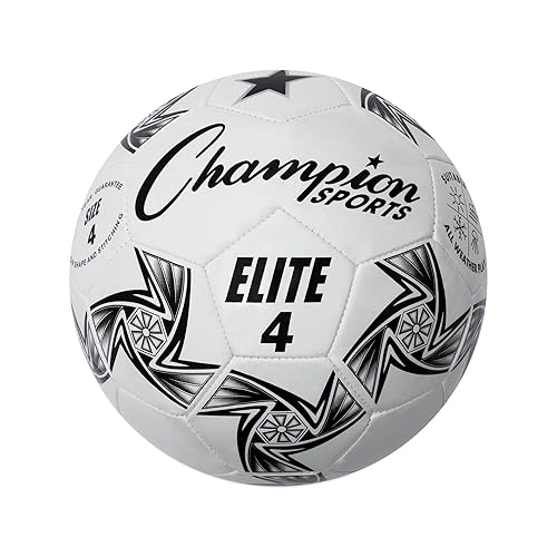 Champion Sports Elite Soccer Ball, Size 4