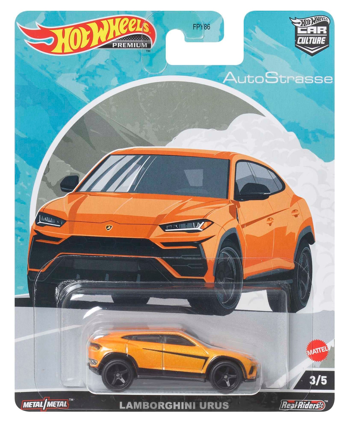Lamborghini Urus - Auto Strasse - Hot Wheels Premium Scala 1/64