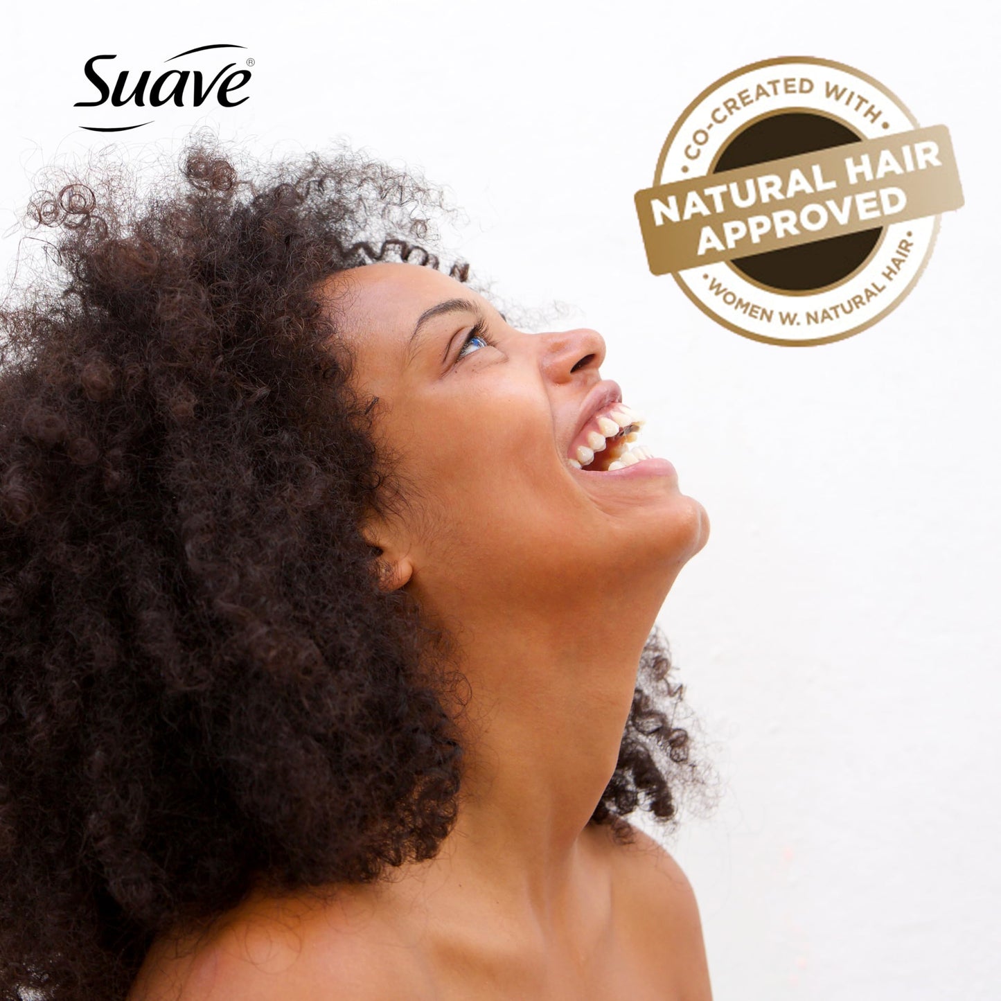 Suave Professionals Natural Shea Butter & Pure Coconut Oil Sulfate-Free Cleansing Shampoo,16.5 Fluid Ounces