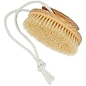 Kent FD11 Shower Brush with Wrist Strap - Exfoliating Body Brush for Wet or Dry Skin, Improves Circulation, Perfect for Lathering and Scrubbing, Made
