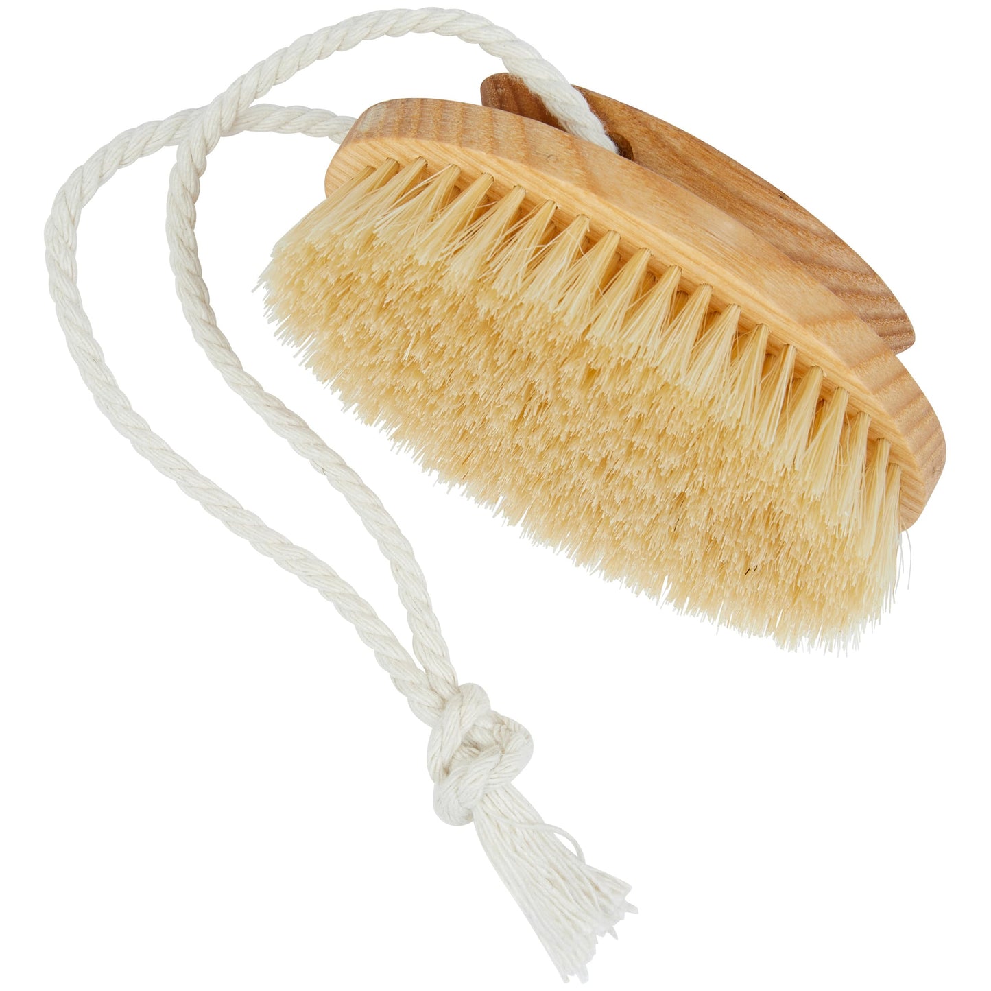 Kent FD11 Shower Brush with Wrist Strap - Exfoliating Body Brush for Wet or Dry Skin, Improves Circulation, Perfect for Lathering and Scrubbing, Made