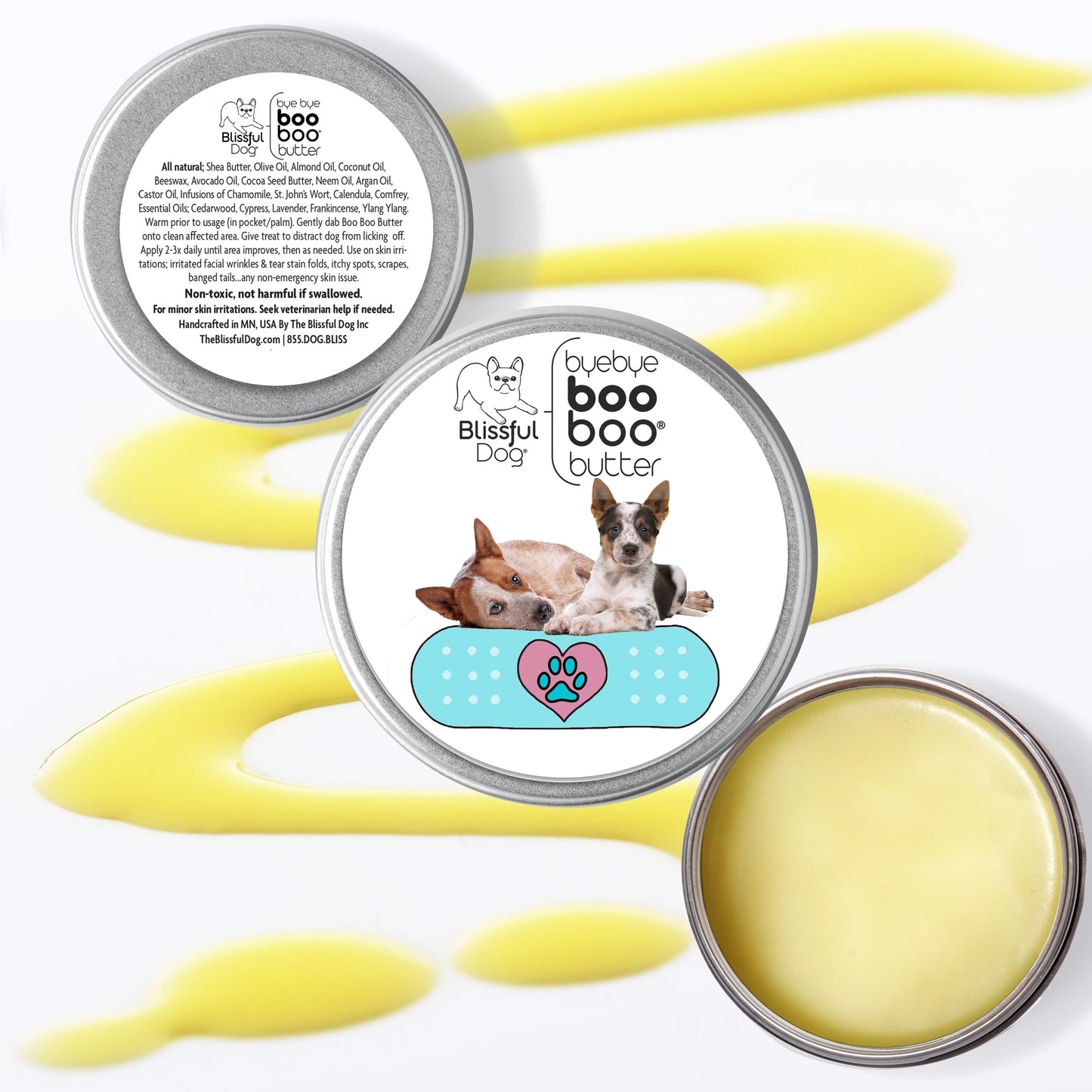 The Blissful Dog Blue Heeler Boo Butter, 4 oz Beauty and Personal Care The Blissful Dog