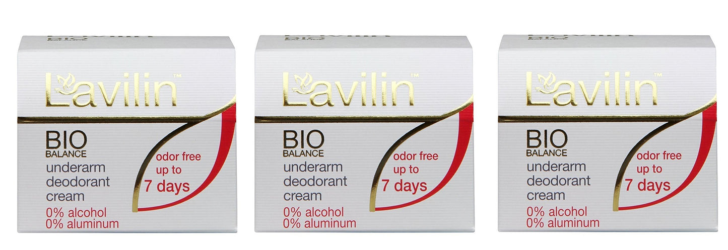 Lavilin Underarm Deodorant Cream, 12.5 Gram (3 Pack) Beauty and Personal Care Lavilin