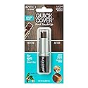 RED by Kiss Quick Cover Root Touch Up Stick, Water-Resistant Temporary Gray Hair Concealer with Brush for Roots and Beard, Long-Lasting Coverage, Easy