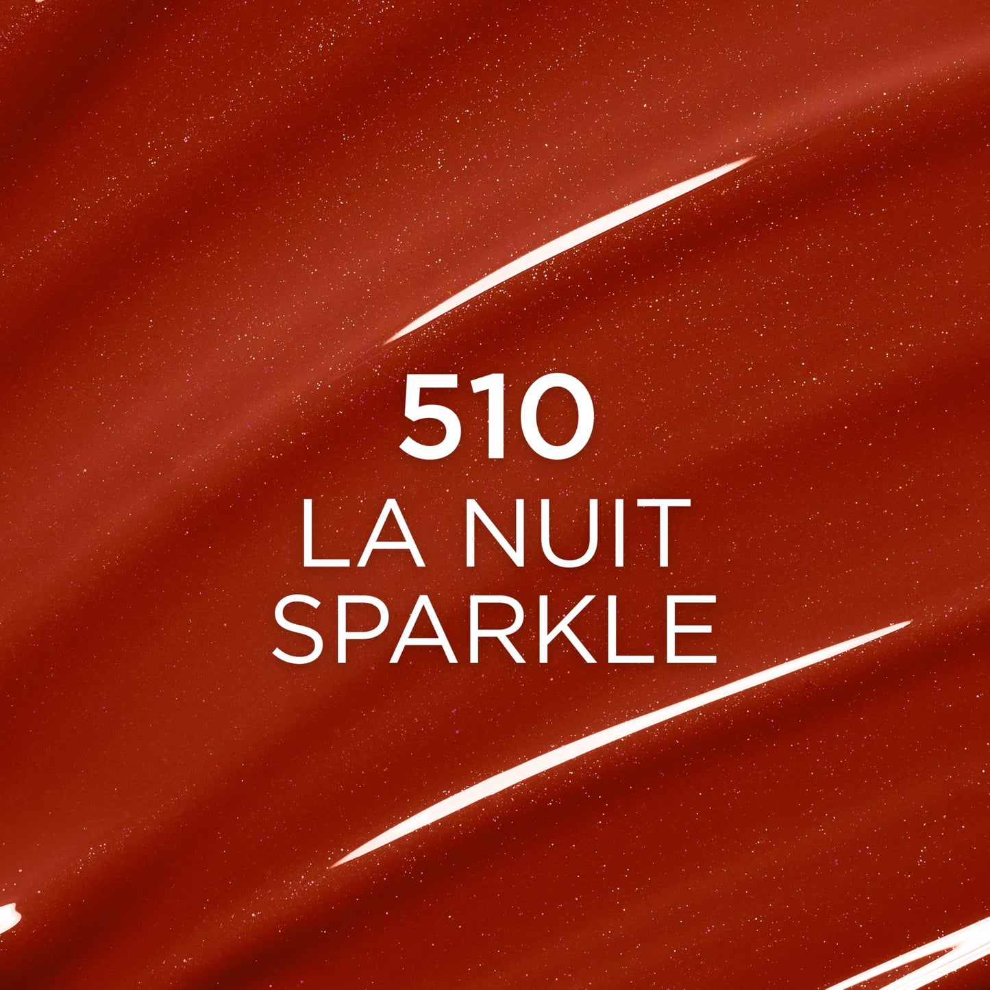 L'Oreal Paris Plump Ambition Hyaluron Lip Oil, 24 HR Lip Gloss with Hyaluronic Acid, Volumizing Formula with Glass-Like Shine, La Nuit Sparkle, 0.16