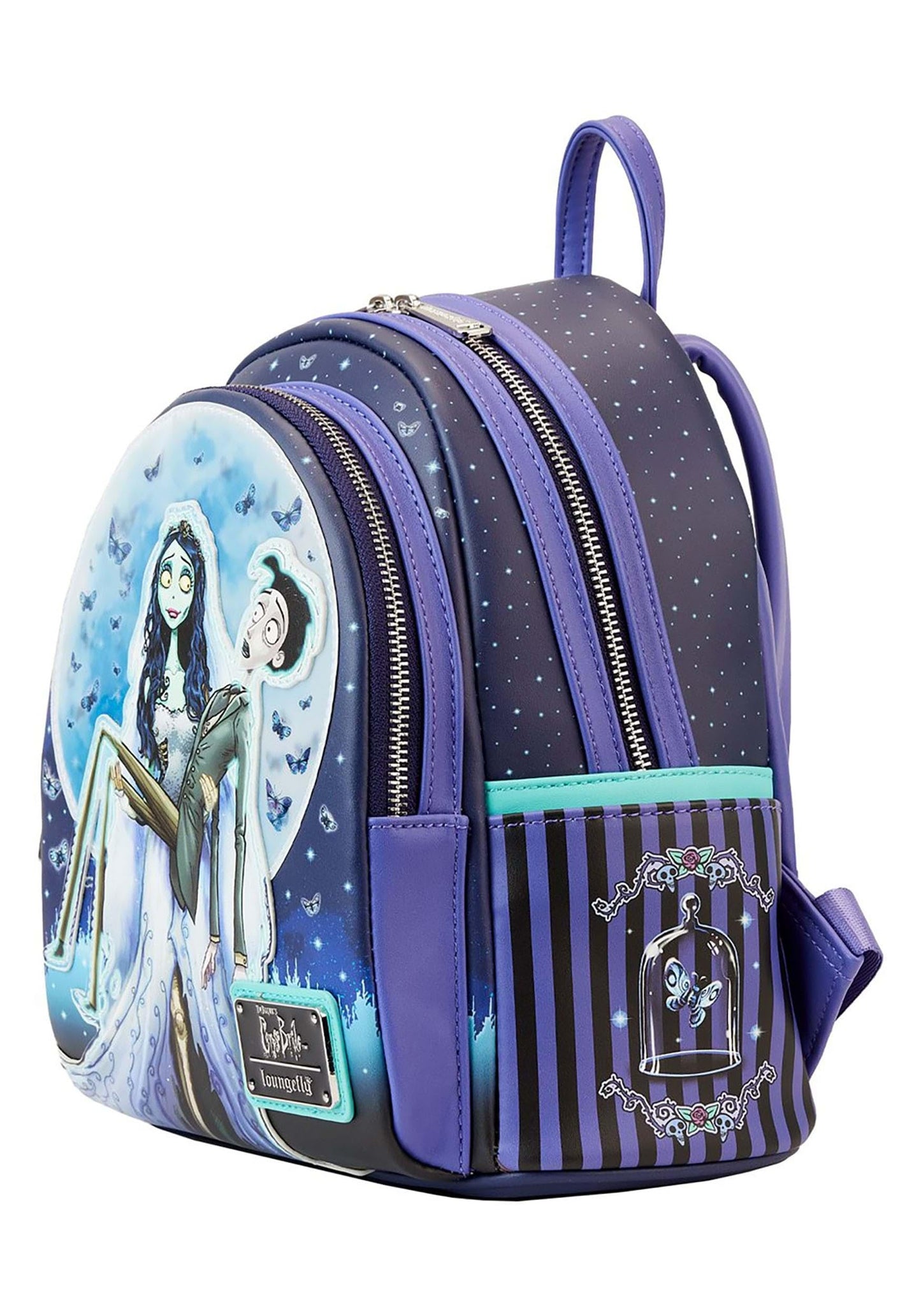 Loungefly Warner Brothers Corpse Bride Moon Mini Backpack Standard