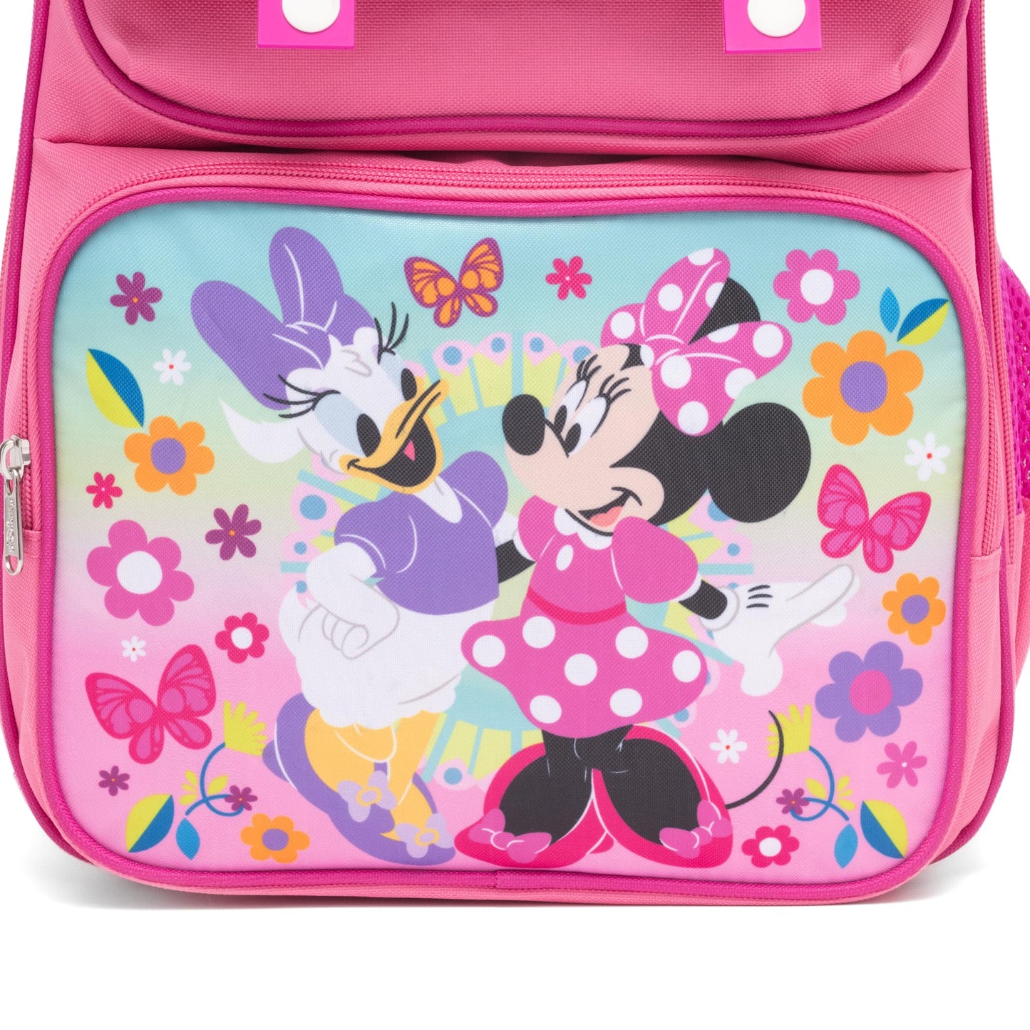Ruz - Minnie Mouse Large School backpack with Padded Back and Adjustable Straps, Pink, A28237
