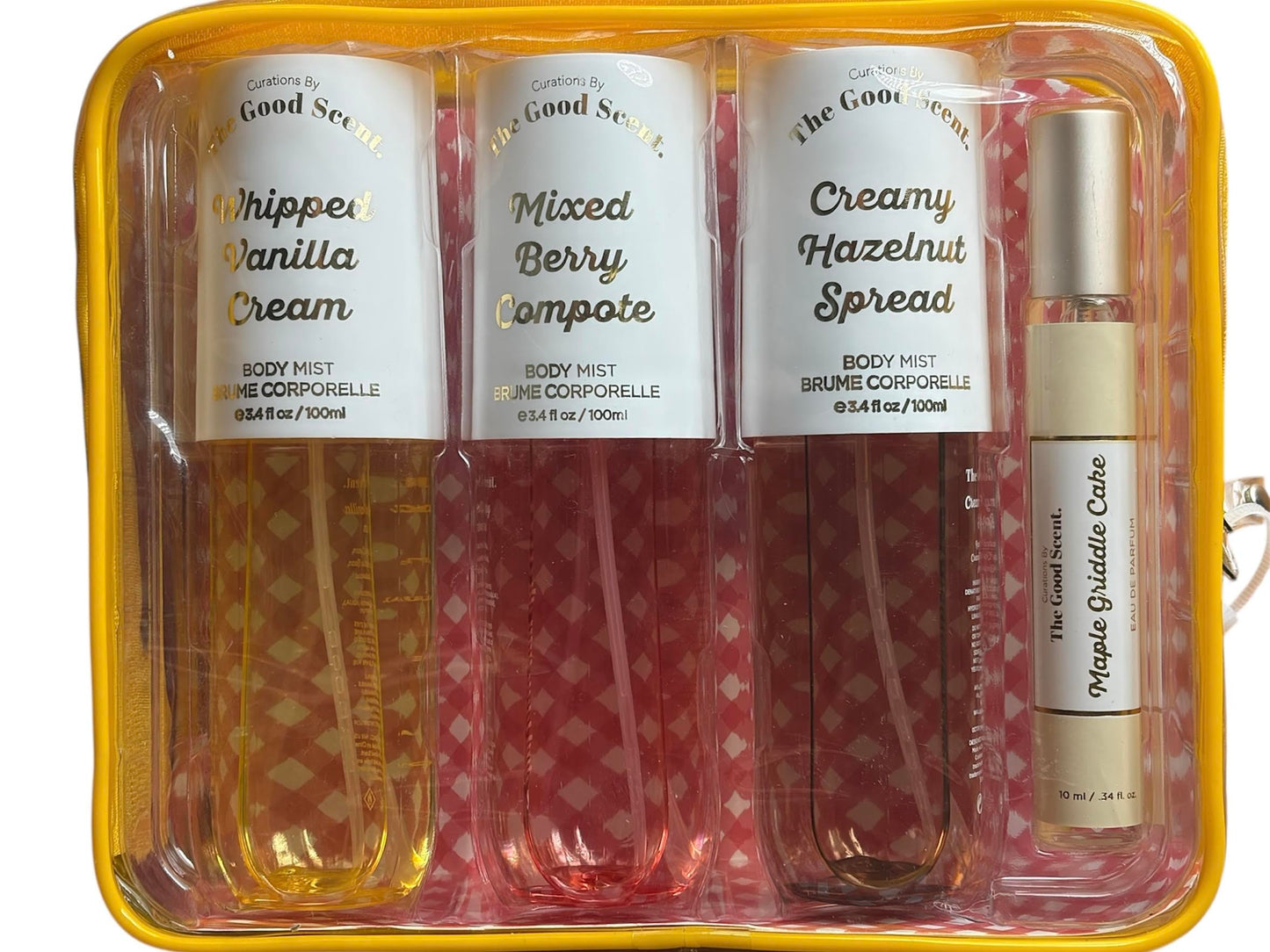 Curations by the Good Scent Maple Griddle Cake Body Mists Toppins Layering Coffret