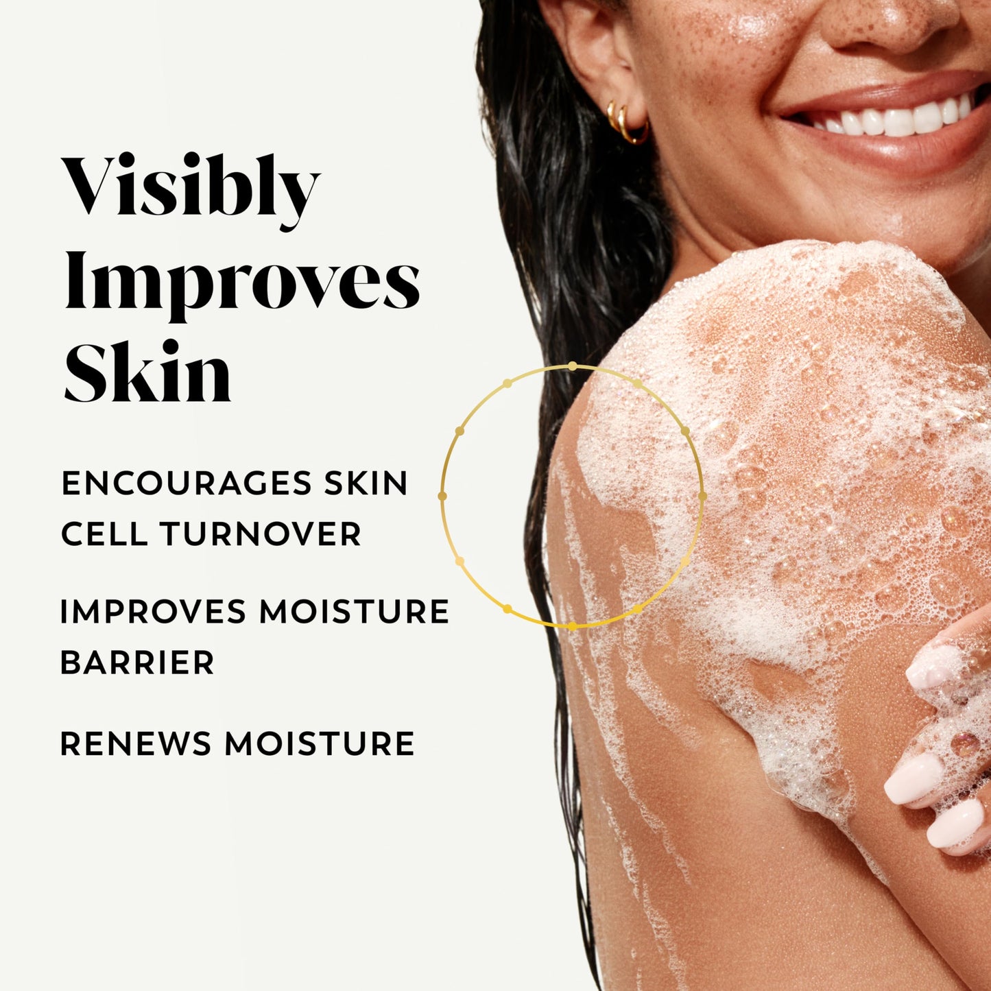 Olay Body Wash for Women, Intensely Hydrating, Hyaluronic Acid Serum Complex, Renews Moisture, Free of Parabens & Phthalates, Vitamin B3 Lameller