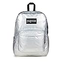 JanSport Superbreak Plus FX Backpack - Work, Travel, or Laptop Bag with Water Bottle Pocket - Surreal Shine