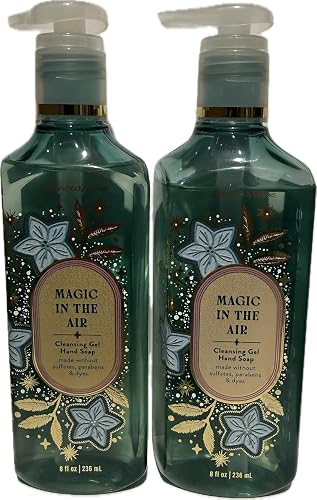 Bath and Body Works Magic In The Air Cleansing Gel Hand Soap 8 Ounces Each Pack of 2