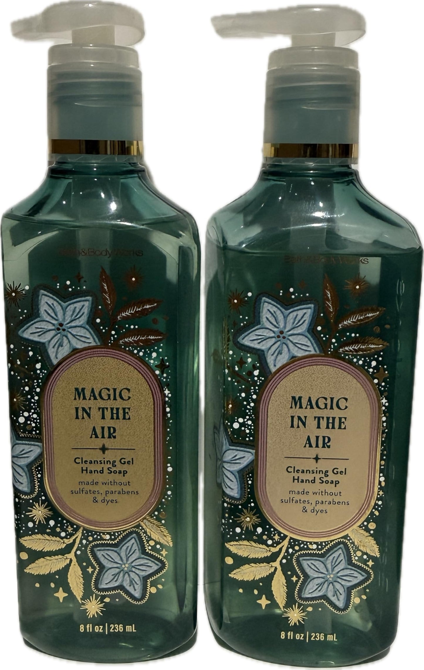 Bath and Body Works Magic In The Air Cleansing Gel Hand Soap 8 Ounces Each Pack of 2