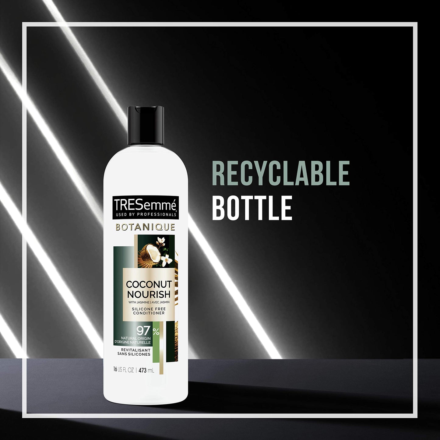 TRESemmé Botanique Conditioner for Dry Hair And Damaged Hair Botanique Coconut Nourish 92% Natural Derived Ingredients with Professional Performance